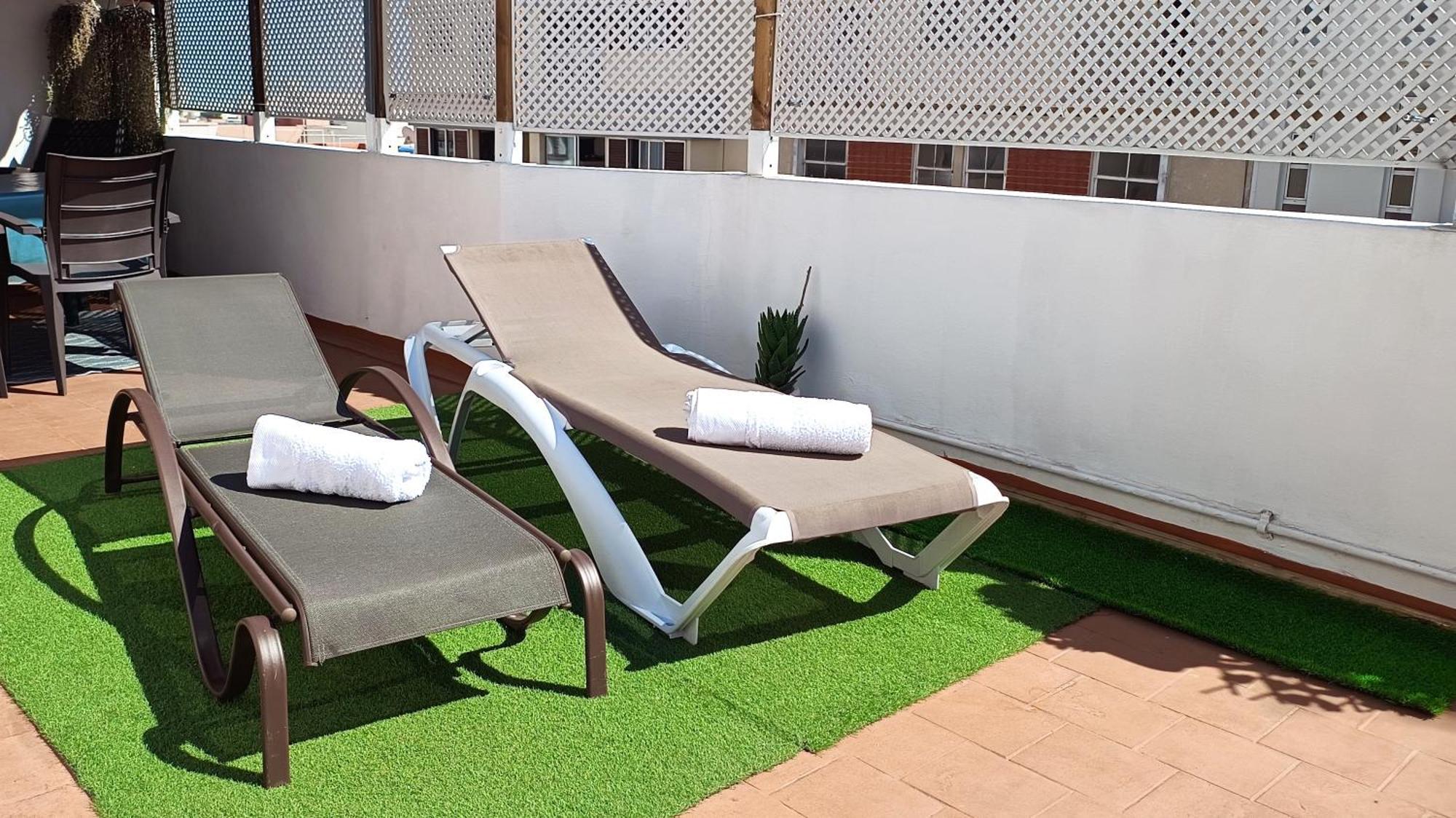 Center Santa Cruz, Alojamiento Centrico Con Gran Terraza, Cocina , Salon Y Banos, Todo Privado Ngoại thất bức ảnh
