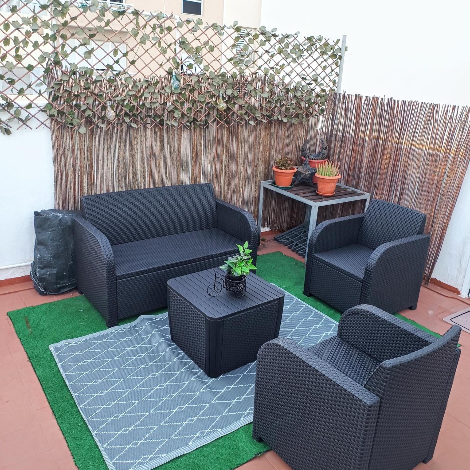 Center Santa Cruz, Alojamiento Centrico Con Gran Terraza, Cocina , Salon Y Banos, Todo Privado Ngoại thất bức ảnh